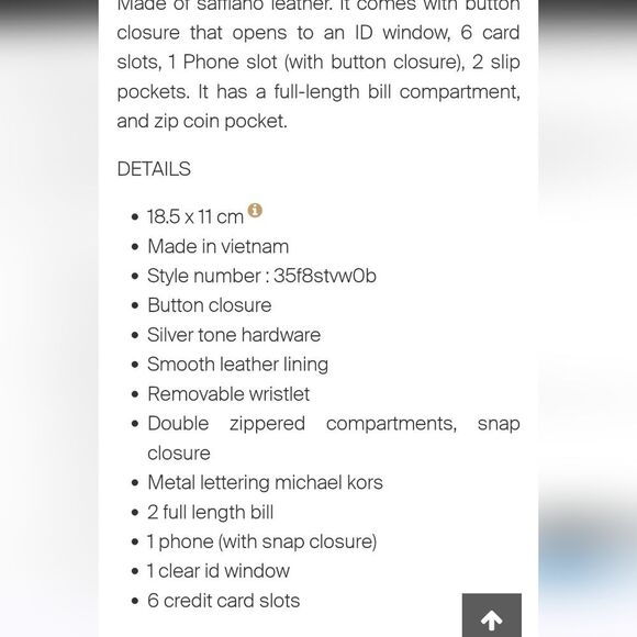 Michael Kors MK Logo Large Double Zip Wristlet - Picture 7 of 9